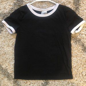 Plain Black Tee